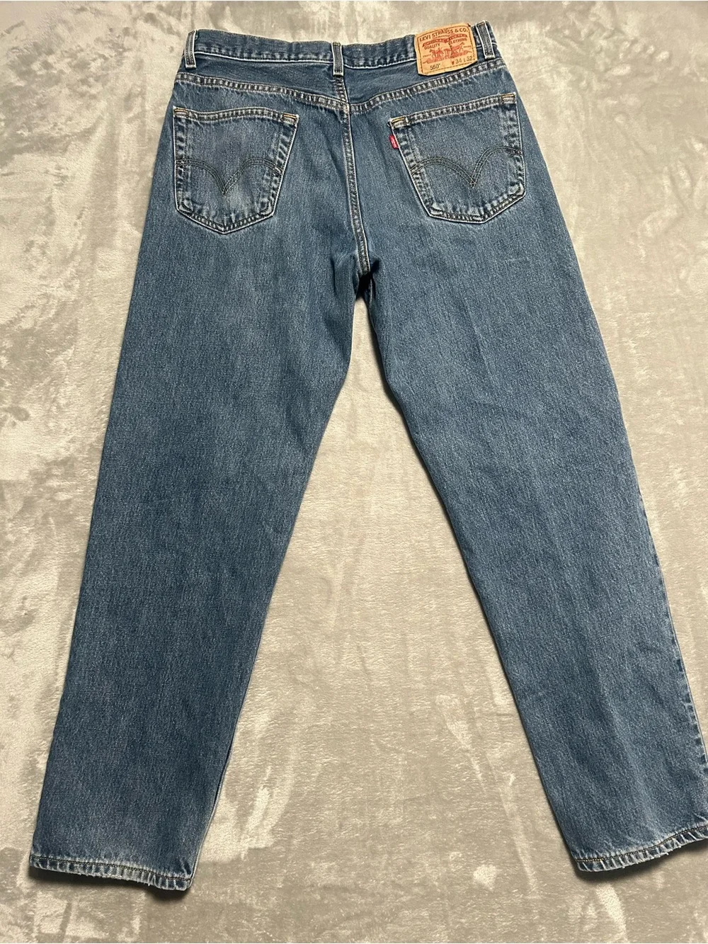Levi’s 550 Relaxed Fit Jeans Men’s 34x32 Medium Wash Denim